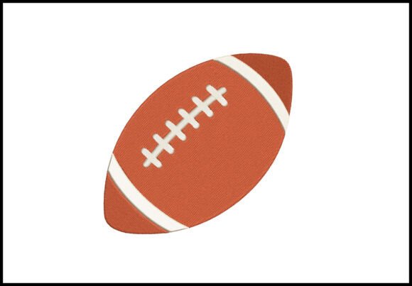 Football Embroidery: A Warm, Timeless Touch for Handmade Gifts