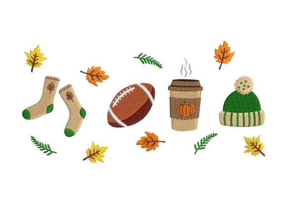 Football Season Fall Cozy Design