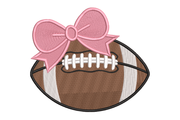 Pink Bow Football